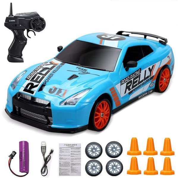 Дріфт Машинка на Пульті Керування Nissan GT-R Голуба 335 фото