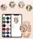 Круглий жіночий смарт годинник Lemfo Lily 2 Pro Black для Samsung, Xiaomi та iPhone 343B фото 6