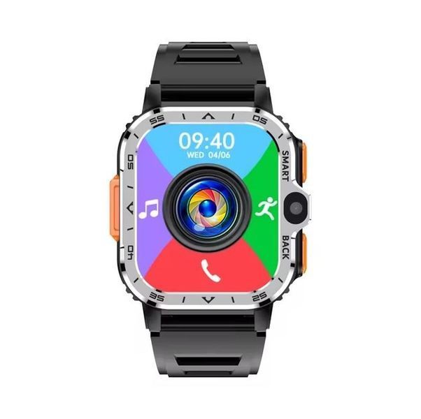 PGD Android Watch 4/64 ГБ - смарт годинник із камерою, 4G, GPS, NFC, Wi-Fi, Play Market, Chrome 357 фото