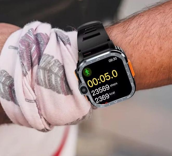 PGD Android Watch 4/64 ГБ - смарт годинник із камерою, 4G, GPS, NFC, Wi-Fi, Play Market, Chrome 357 фото