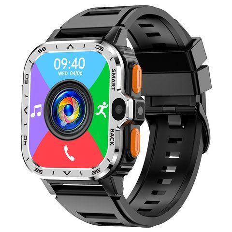 PGD Android Watch 2/16 ГБ - смарт годинник телефон, 4G, Wi-Fi, GPS, NFC, Play Market, Chrome 358 фото