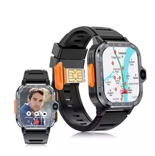 PGD Android Watch 2/16 ГБ - смарт годинник телефон, 4G, Wi-Fi, GPS, NFC, Play Market, Chrome 358 фото