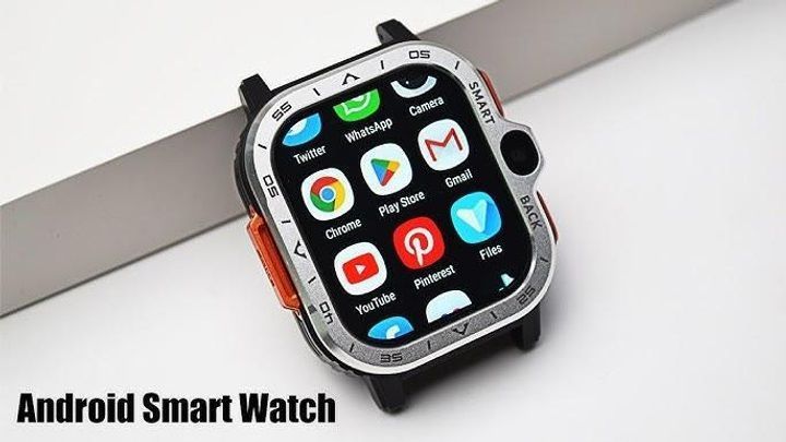 PGD Android Watch 2/16 ГБ - смарт годинник телефон, 4G, Wi-Fi, GPS, NFC, Play Market, Chrome 358 фото