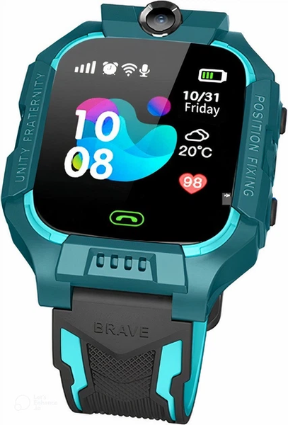Дитячий смарт годинник Smart Baby Watch Q19 з SIM-картою, зелений 369 фото