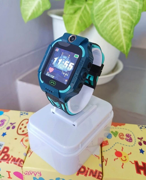 Дитячий смарт годинник Smart Baby Watch Q19 з SIM-картою, зелений 369 фото