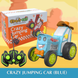 Танцюючий Трактор на Радіокеруванні Crazy Jumping Car Іграшка на пульті керування , Синій 87715525 фото 7