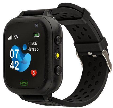 Дитячий розумний годинник з сім картою Smart Watch Q21 GPS /LBS /SIM |Чорний 96117890 фото