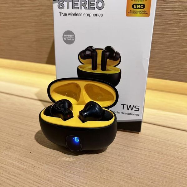 Бездротові навушники для телефону S510 TWS Bluetooth 5.3, бас, Чорні 116463923 фото