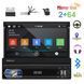 1DIN Магнітола з висувним екраном Android  2\64Gb з камерою заднього огляду, WIFI, GPS ,Carplay 378 фото 2