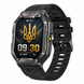 Тактичний смарт годинник K55 Pro AMOLED 2.1&Prime; з компасом, барометром, LED-ліхтариком, дзвінками, IP68 6989 фото 1