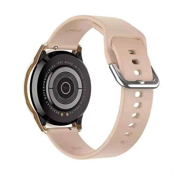 Круглий жіночий смарт годинник Lemfo Active 2 Bluetooth з динаміком і мікрофоном 102236633 фото