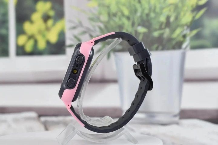 Дитячий смарт годинник Lemfo Q16 З СІМ картою LBS/SIM/ Розові 112060676 фото