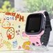 Дитячий смарт годинник Lemfo Q16 З СІМ картою LBS/SIM/ Розові 112060676 фото 3