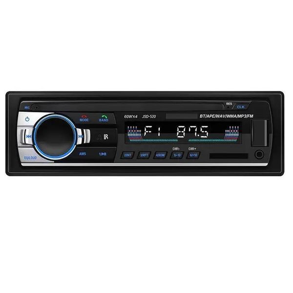 Блютуз автомагнітола 1DIN JSD 520 AUX USB Bluetooth  30654464 фото