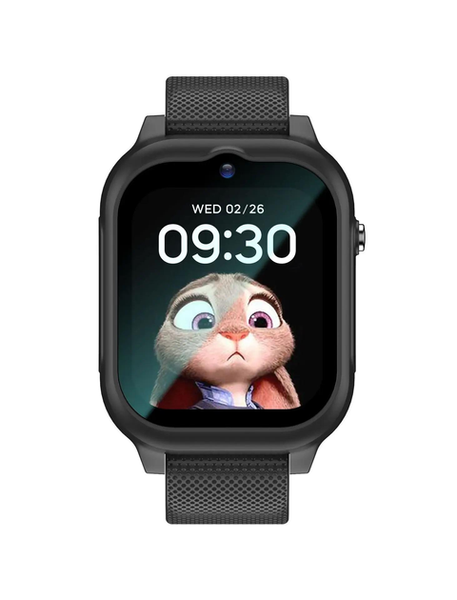 Hypeon K26 &mdash; дитячий розумний годинник з підтримкою GPS, 4G, Wi-Fi, Відеодзвінком і SIM, чорний 229 фото