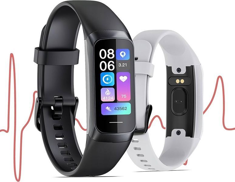 Фітнес Браслет Smart Band C60 Крокомір Пульсомір Тонометр (Чорний) 230 фото