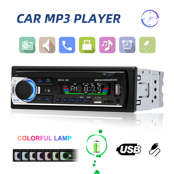 Автомагнітола 1DIN JSD 530 BT - блютуз | USB |AUX |SDCard 154 фото